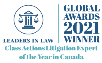 IAE Awards 2021 Class Action Lawyer of the Year Award